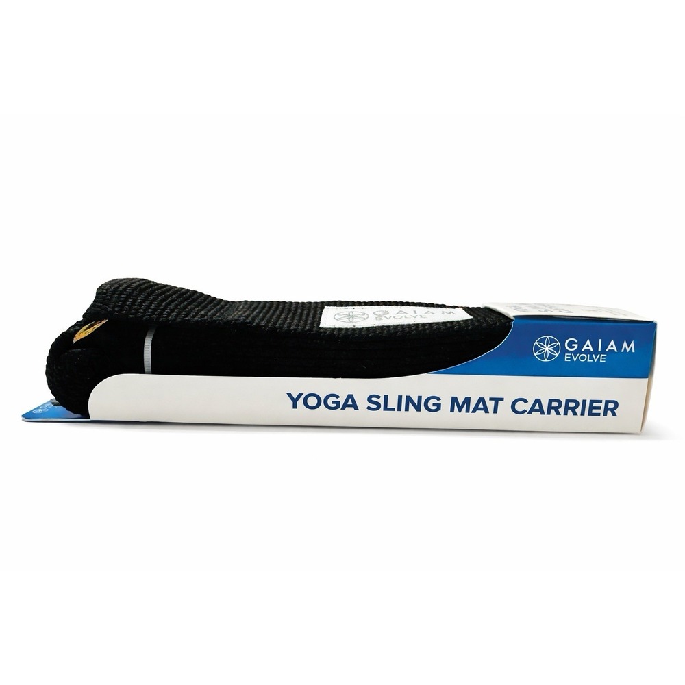 Evolve by Gaiam Yoga Mat Strap – Black One Size (yoga mat not included) NWT